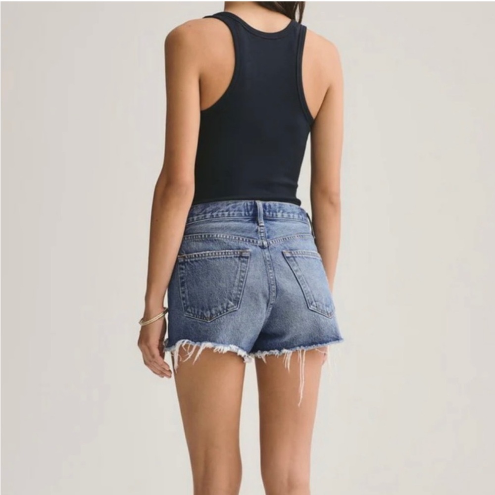 AGOLDE Parker Vintage Cutoff Denim Shorts - Excellent Pre-Loved Condition, 30 - Picture 4 of 16